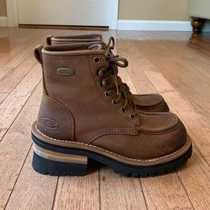 platform boots skechers